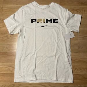 Nike The Nike Tee Coach Prime Colorado White Short Sleeve T Shirt Size XL NWT